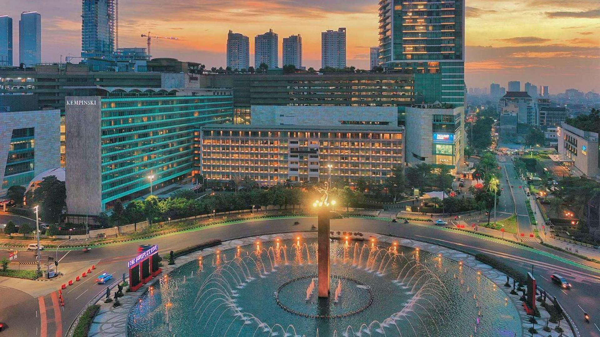 Hotel Indonesia Kempinski Jakarta Exterior photo The Fountain of the Americas